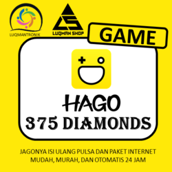 TOPUP GAME HAGO - Hago 375 Diamonds