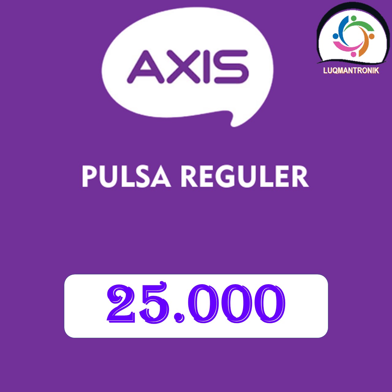 Pulsa AXIS - Pulsa Axis Rp 25.000