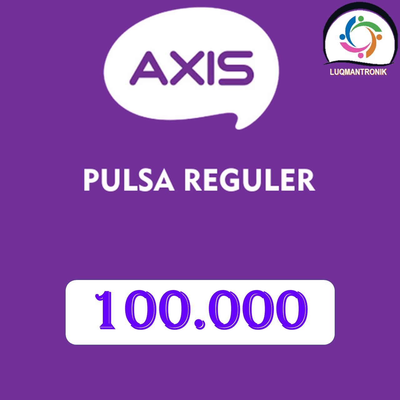 Pulsa AXIS - Pulsa Axis Rp 100.000