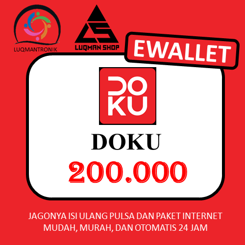 TOPUP EWALLET DOKU - DOKU 200.000