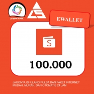 TOPUP EWALLET SHOPEE - 100.000
