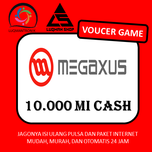 Voucher Game MEGAXUS - MICASH 10.000